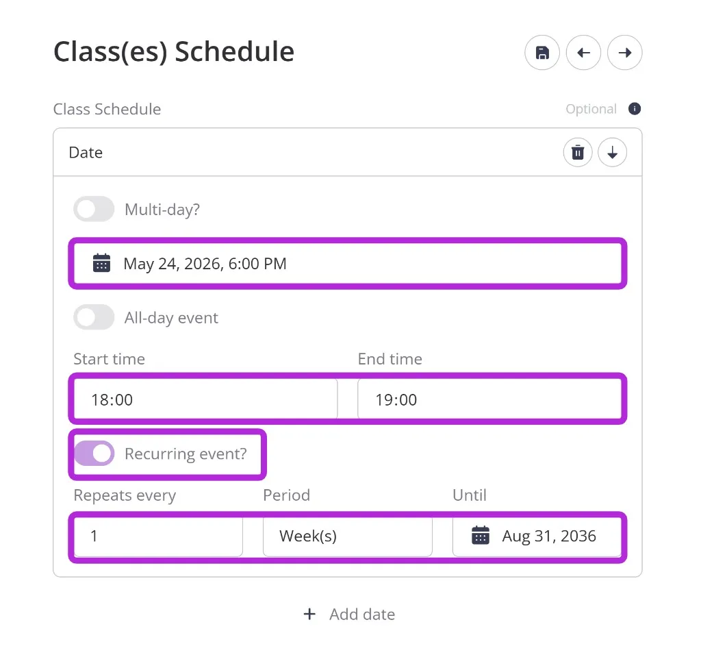 Help Center How To Add Ballet Classes 05.2 Classes Schedule 07 752l - Image 454 (May 21, 2026)