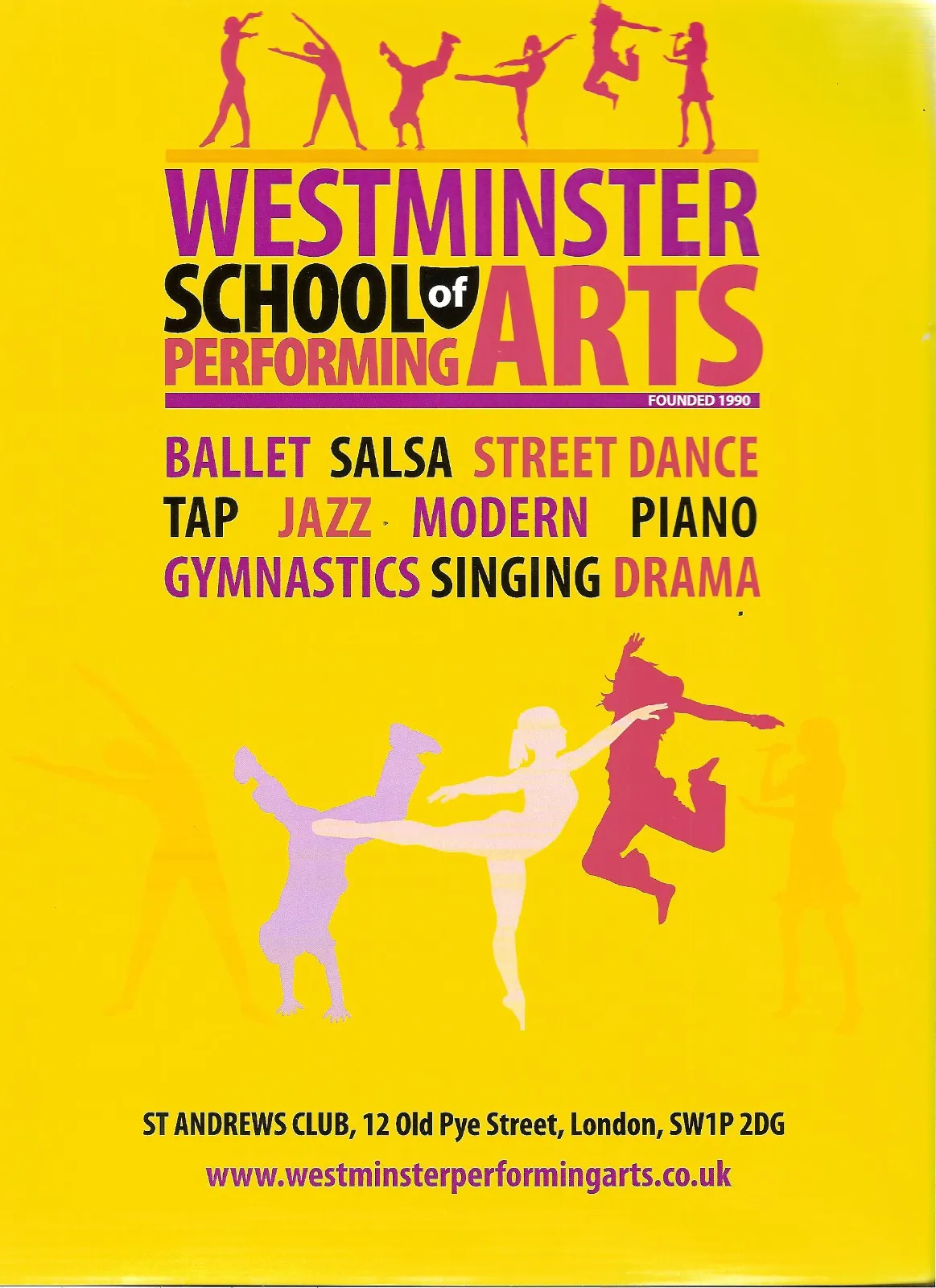 Westminster School of Performing Arts offers ISTD Ballet classes..Pre Primary to Intermediate level - Image 01 (September 2, 2026)